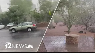 Monsoon storm delivers rain up and down Arizona