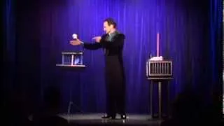 The Magic of Dan Birch Dove Act at the Magic Castle, with Macaw Parrot and Poodle Feb 21 2014