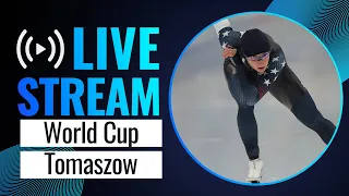 LIVE | World Cup session | Tomaszow Mazowiecki 2023 | #SpeedSkating