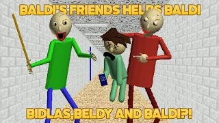 You Can't Use Bsoda! | Baldi's Friend Helps Baldi [Baldi's Basics Mod]