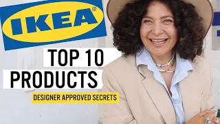 TOP 10 DESIGNER APPROVED IKEA PRODUCTS / HOME DESIGN TIPS