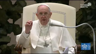 Papa Francesco, Udienza al Piccolo Coro dell'Antoniano di Bologna