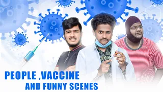 People, Vaccine And Funny Scenes | Comedy Video | WarangalHungama