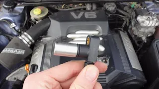 CRANK/CAM SENSOR replacement (Audi Coupe 2.6)