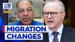 Federal Government to unveil major changes to the migration system | 9 News Australia