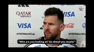 Aguero fight for angry Messi 😡 after the match Argentina Netherlands