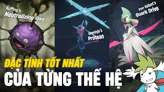 ĐẶC TÍNH MẠNH NHẤT mỗi thế hệ Game Main Series | Shaymin Ahhh