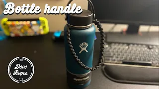 Paracord Bottle Handle/ Strap by Dope Ropes