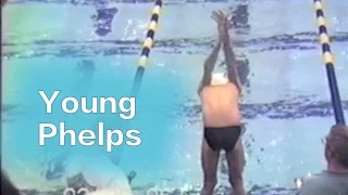 11 year old Michael Phelps wins 50 Butterfly - 1997