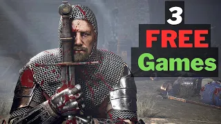 3 FREE Games to keep including some Big AAA Games