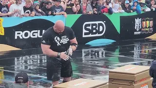 World's Strongest Man 2023 Final Day 1: Knaack Deadlift (Brian Shaw vs. Luke Stoltman)