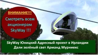 "SkyWay Адресный проект в Ирландии Дали зелёный свет Арманд Мурниекс"