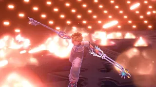 Kingdom Hearts 3 Roxas With His Own Moveset vs Xemnas (MOD) (No damage Lvl 50 Crit)