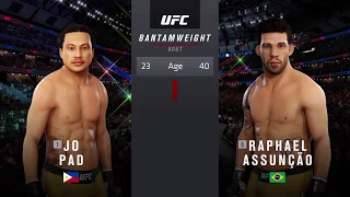 Pro Career Fight Vs Assuncao EA SPORTS™ UFC® 3