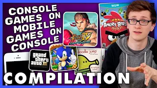 Console Games on Mobile Games on Console - Scott The Woz Compilation
