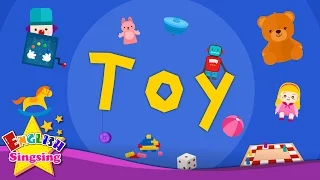 Kids vocabulary - Toy - toy vocab - Learn English for kids - English educational video