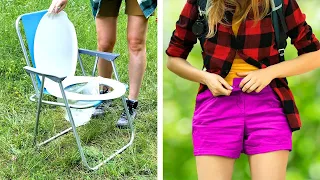 Clever CAMPING HACKS! Survival Life Hacks & Smart Ideas By Crafty Panda How