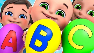 A For Apple , B For Ball | Abcd Alphabet Song Nursery Rhymes | Kids Song by Jugnu Kids Playtime