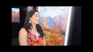 Erin Hanson Interview at Indian Wells Art Festival 2015