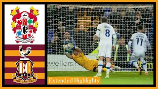 EXTENDED HIGHLIGHTS: Tranmere Rovers v Bradford City