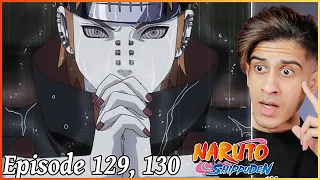 PAIN IS A GOD!? Naruto Shippuden Episode 129, 130 Reaction