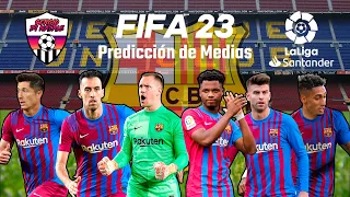 Medias del FC Barcelona en FIFA 23 *Predicción* #2