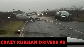 CRAZY RUSSIAN DRIVERS  #8 - Dashcam Russia Compilation