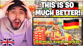 Germany Grocery Stores are INSANE!! (British Reaction)