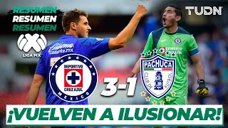 Resumen y Goles | Cruz Azul 3 - 1 Pachuca | Liga Mx - J-5 CL-2020 | TUDN