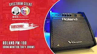 Checking out the Roland PM-100 Drum Monitor for V-Drums