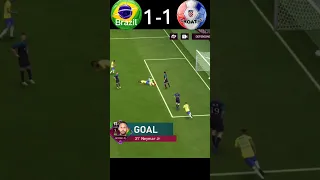 Brazil vs Croatian 🎯🏆 |Round of 16 - FIFA MOBILE ™ Highlights |#shorts#highlights #fifaworldcup2022