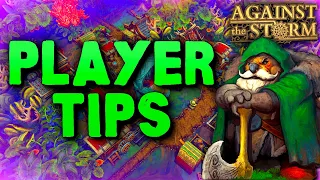 ☔Against the Storm Best tips from Players | Increasing resolve, production chains, solving events