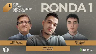 ¡Arranca el Campeonato del Mundo de la FIDE 2021! Carlsen vs. Nepomniachtchi