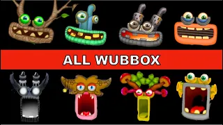 all wubbox mix 01-79 compilation | MSM - MY SINGING MONSTERS | fan made wubbox