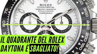 Il quadrante del ROLEX DAYTONA è SBAGLIATO! 😱 | Le 10 cose nell'orologeria che non sopporto