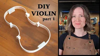 Making a Violin (Part 1) The Blocks, Ribs & Linings, DIY