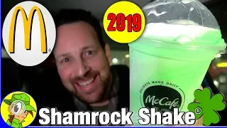 McDonald's® | Shamrock Shake® 2019 Review 🍀🥤 | Peep THIS Out! 🙌