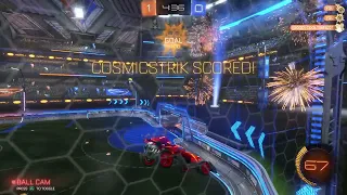 Rocket League goal from out of nowhere