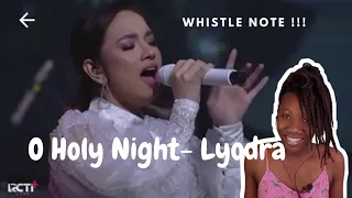 Lyodra Ginting - O Holy Night (Live Performance) Reaction | MNC Group's Christmas 2020