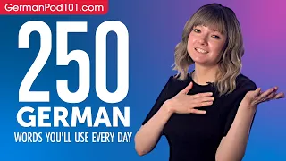 250 German Words You'll Use Every Day - Basic Vocabulary #65