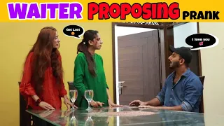 Waiter Proposing Girl Prank Part 2 | Pranks In Pakistan | Humanitarians Nano