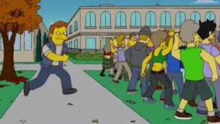 Homer J. Simpson performs grunge