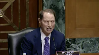 Wyden Statement at Finance Committee Hearing on 2021 Tax Filing Season and a 21st Century IRS