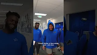 A Penei Sewell-sized duck 🦆 | Detroit Lions #shorts