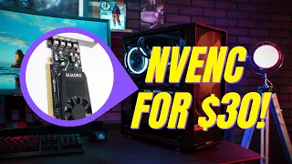 You Can Now Buy NVENC for Your Streaming PC!