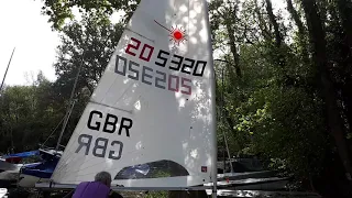 Laser Sail tuning and adjusting tips for medium winds.