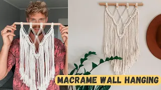 HOW TO MAKE MACRAME WALL HANGING WITH BEADS | STEP BY STEP MACRAME TUTORIAL NEW DESIGN 2023