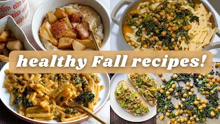 Day in my Life 🎃 Easy Vegan Autumn Recipes + Natural Fall Decor 🍂🍁
