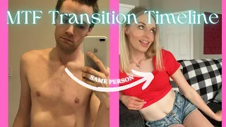 4 Year Transgender Timeline, MTF Transition