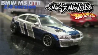 1/64 Scale BMW M3 GTR 2.0 | NFS Most Wanted